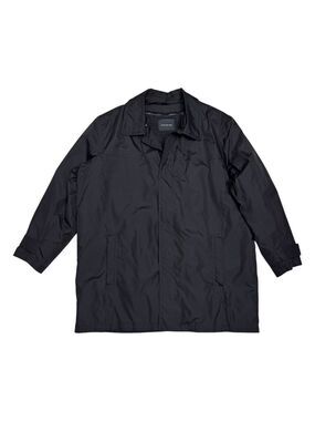 MARC NEW YORK Luxury Designer Wool Lined Waterproof Business Trench Coat Men 2XL